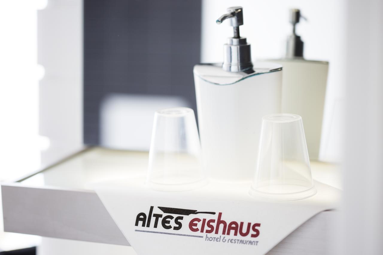 Altes Eishaus, Hotel & Restaurant Giessen Exterior foto